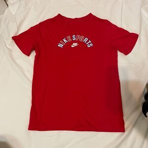 Red Nike Sports tshirt